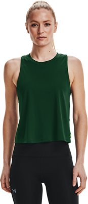 Under Armour Ua Heatgear Q1 Dames Tank Top Tourmaline Sports Running Gilet S